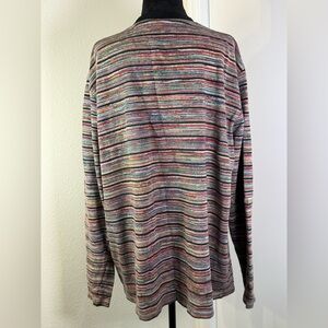 Colorful Striped Long Sleeve Tee